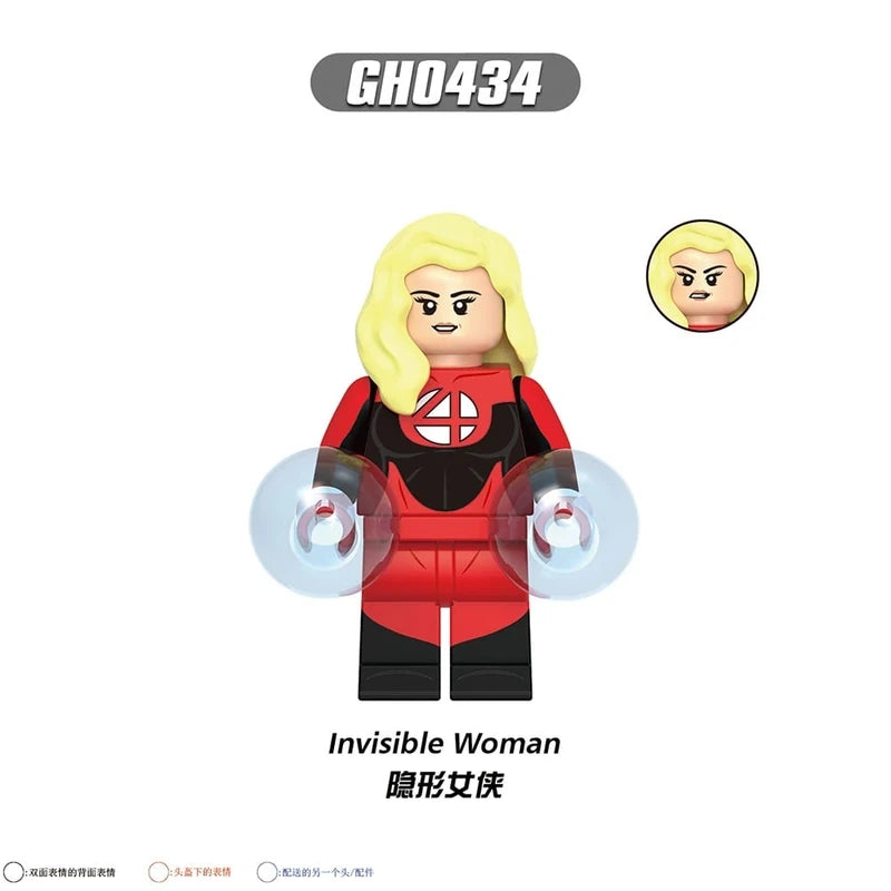 Invisible Woman Fall of the Fantastic Four Minifigure GH0434