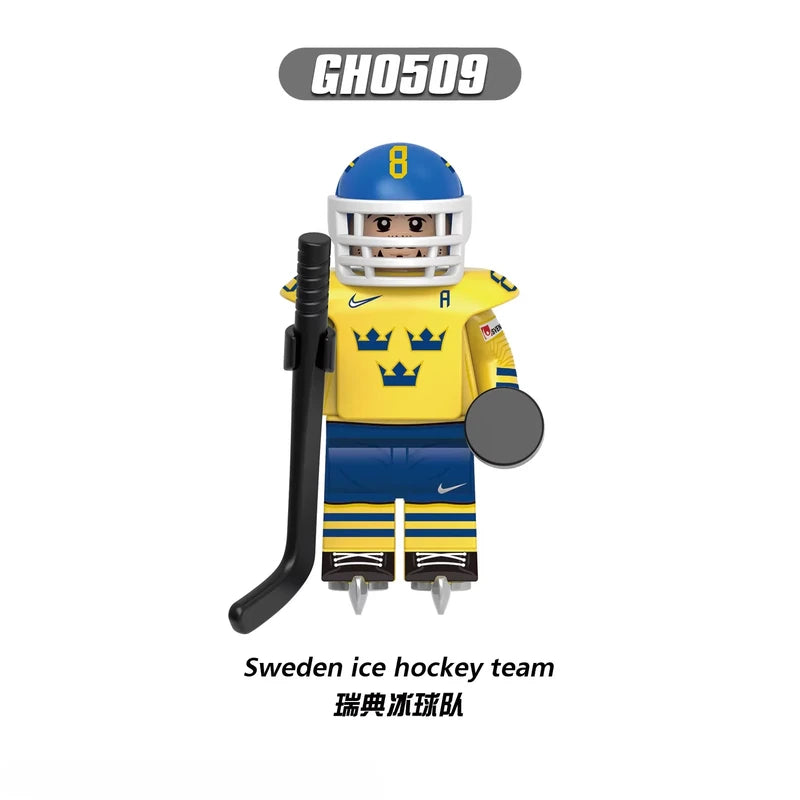 Sweden ice hockey team GH0509 Minifigures Sports Minifigure