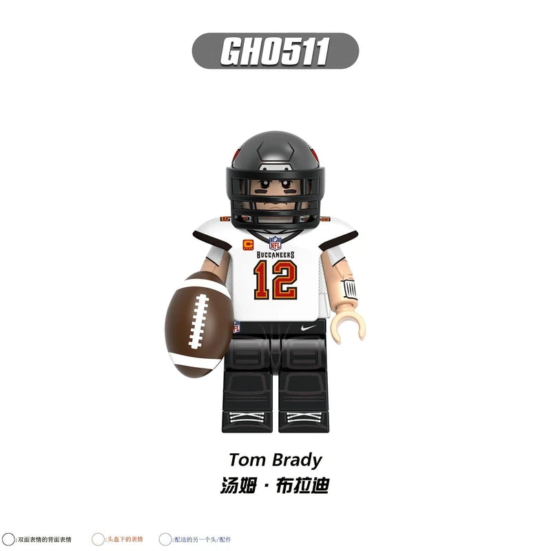 Football Tom Brady Minifigure GH0511