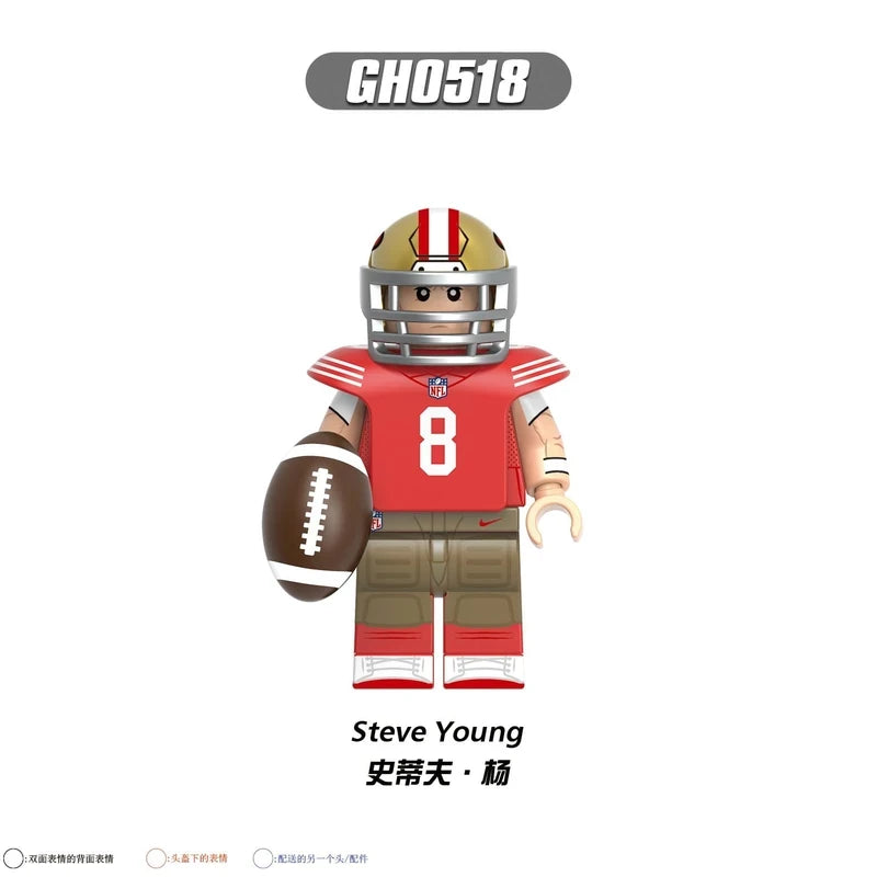 Football Steve Young Minifigure GH0518