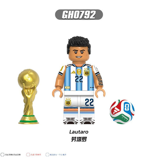 Lautaro Soccer Player Minifigure GH0792