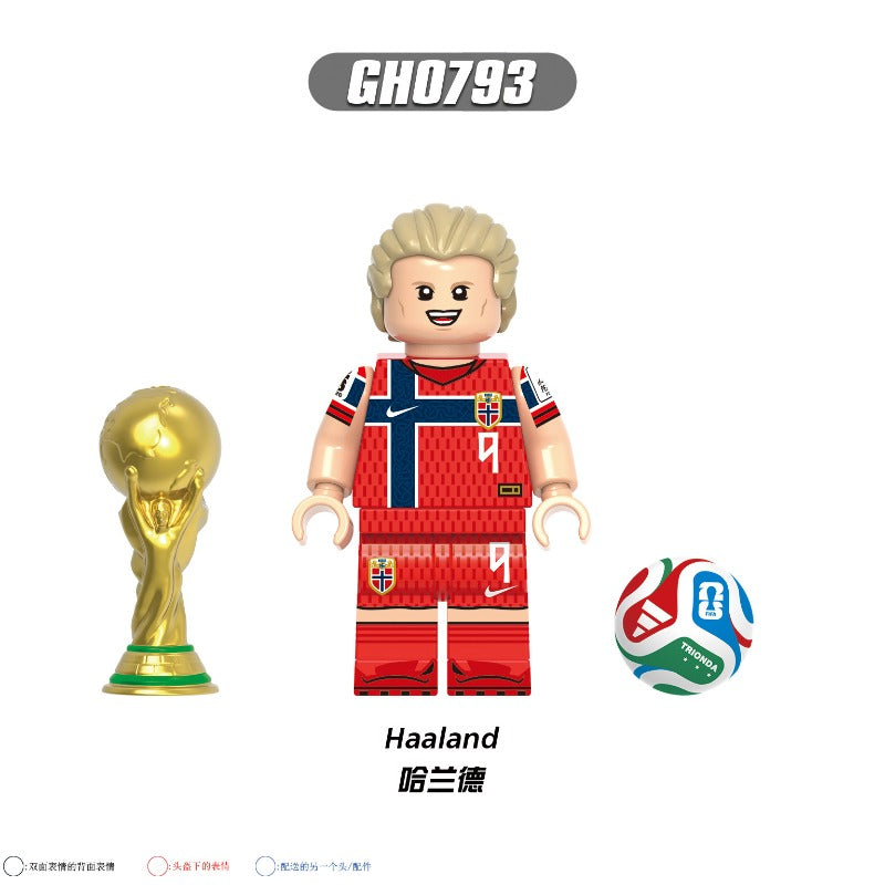 Haaland Soccer Player Minifigure GH0793