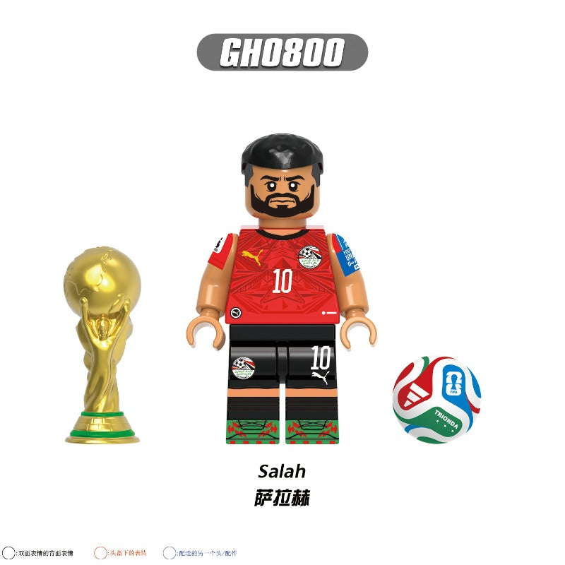 Salah Soccer Player Minifigure GH0800