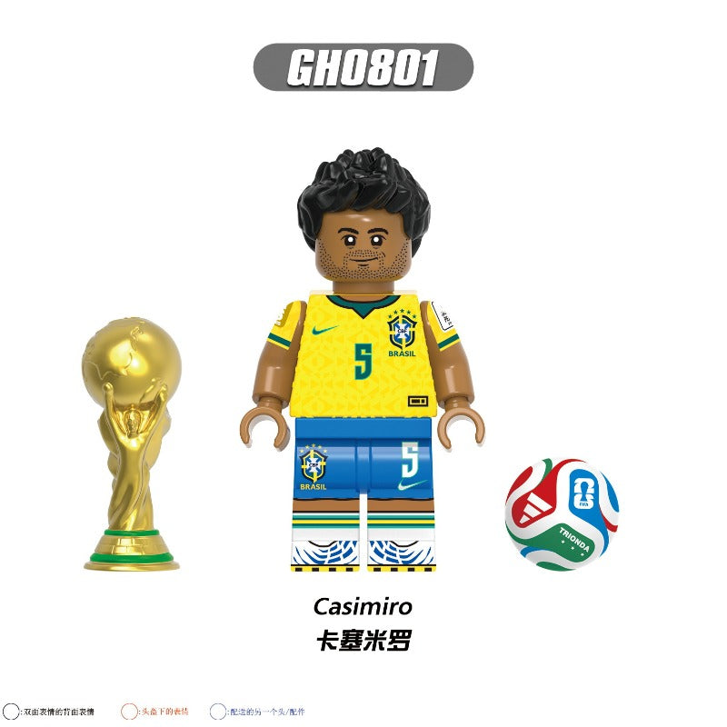 Casimiro Soccer Player Minifigure GH0801