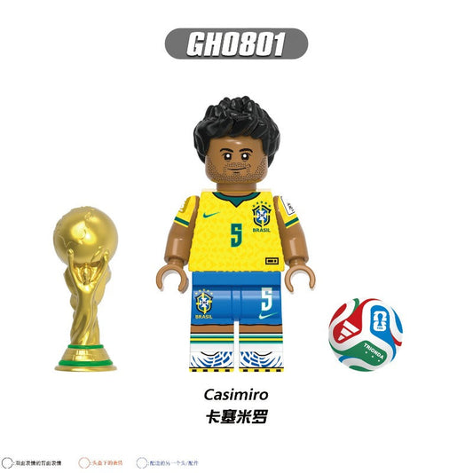 Casimiro Soccer Player Minifigure GH0801