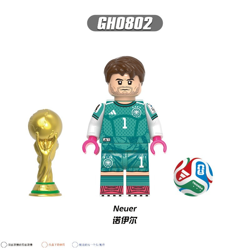 Neuer Soccer Player Minifigure GH0802