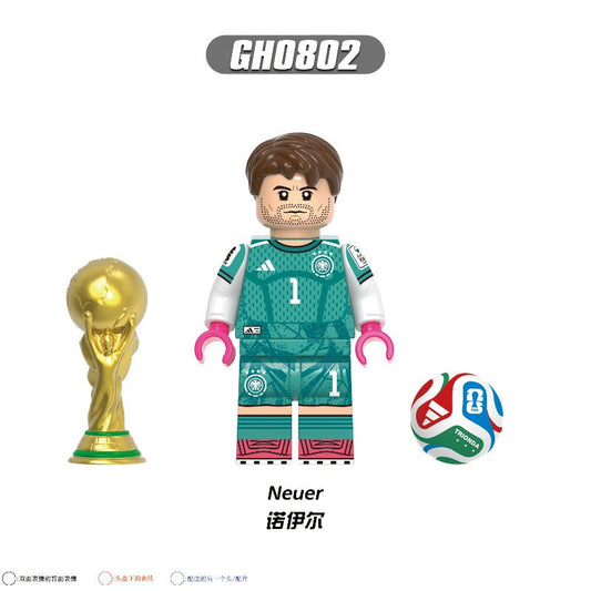 Neuer Soccer Player Minifigure GH0802