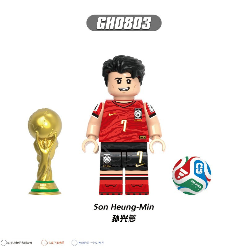 Son Heung-Min Soccer Player Minifigure GH0803
