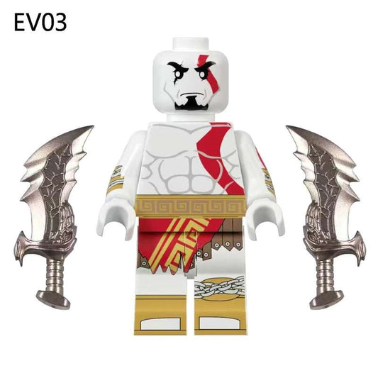 Kratos Minifigures EV03 Compatible With Lego