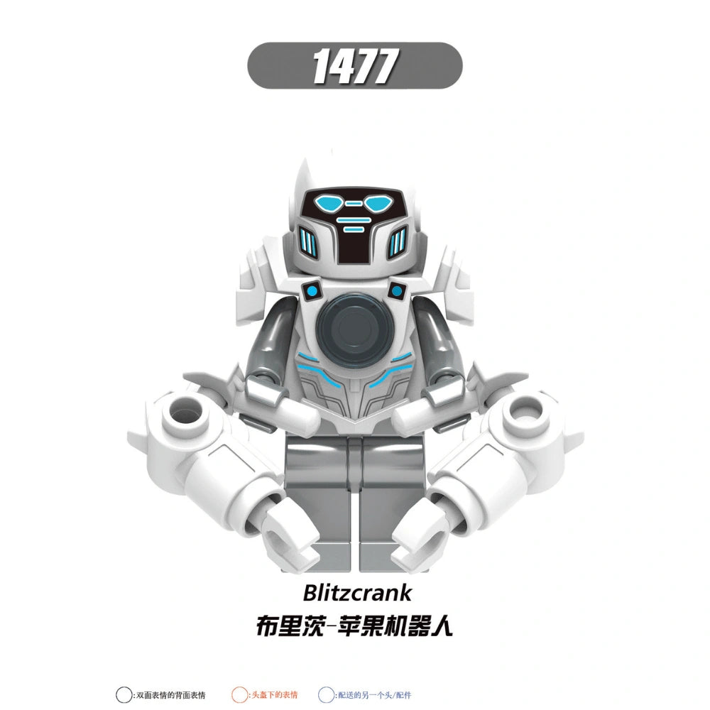 Blitzcrank Minifigures XH1477 Compatible With Lego