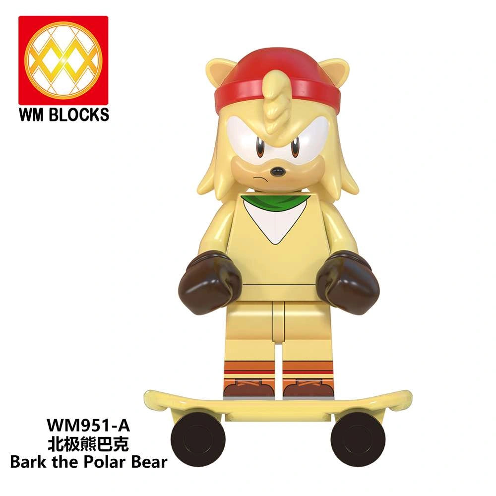 Bark The Polar Bear Minifigures WM951-A Compatible With Lego