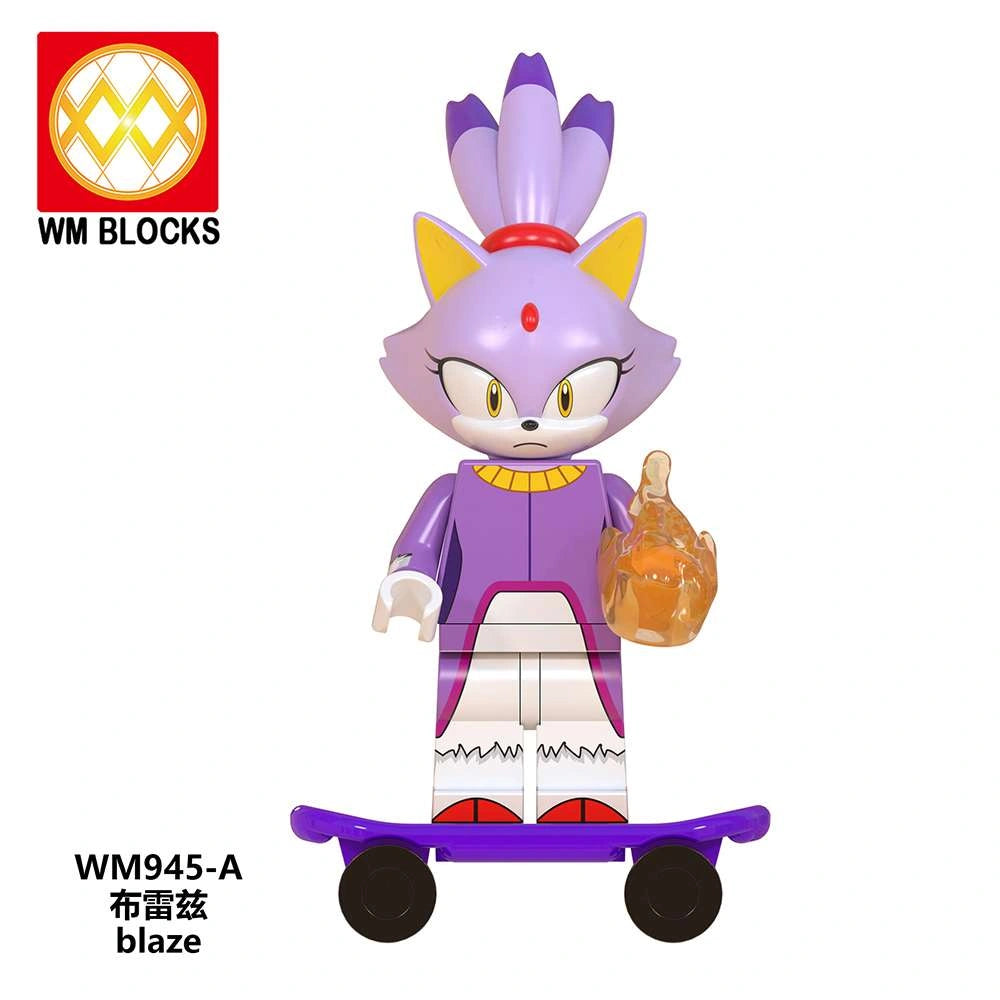 Blaze The Cat Minifigures WM945-A Compatible With Lego