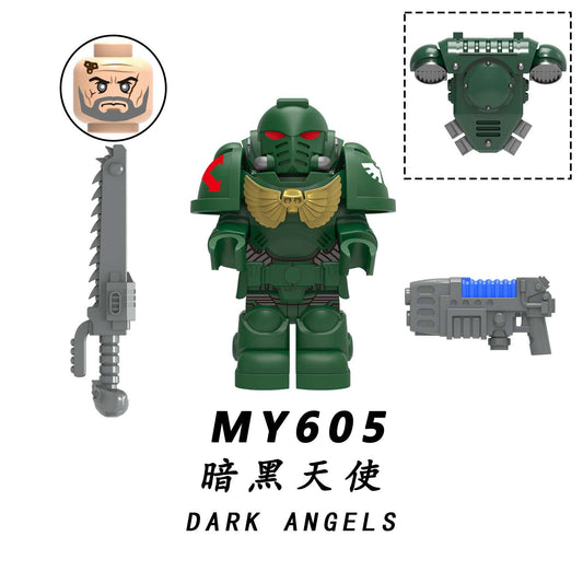 Dark Angels Minifigures MY605 Compatible With Lego