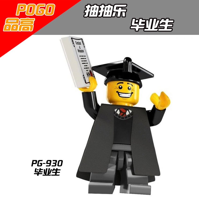 Graduate Minifigures PG930 Compatible With Lego