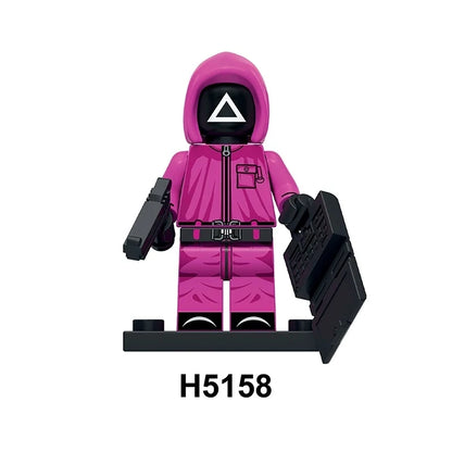 Squid Game Guard Minifigures H5158 Movies and TV MiniFigure