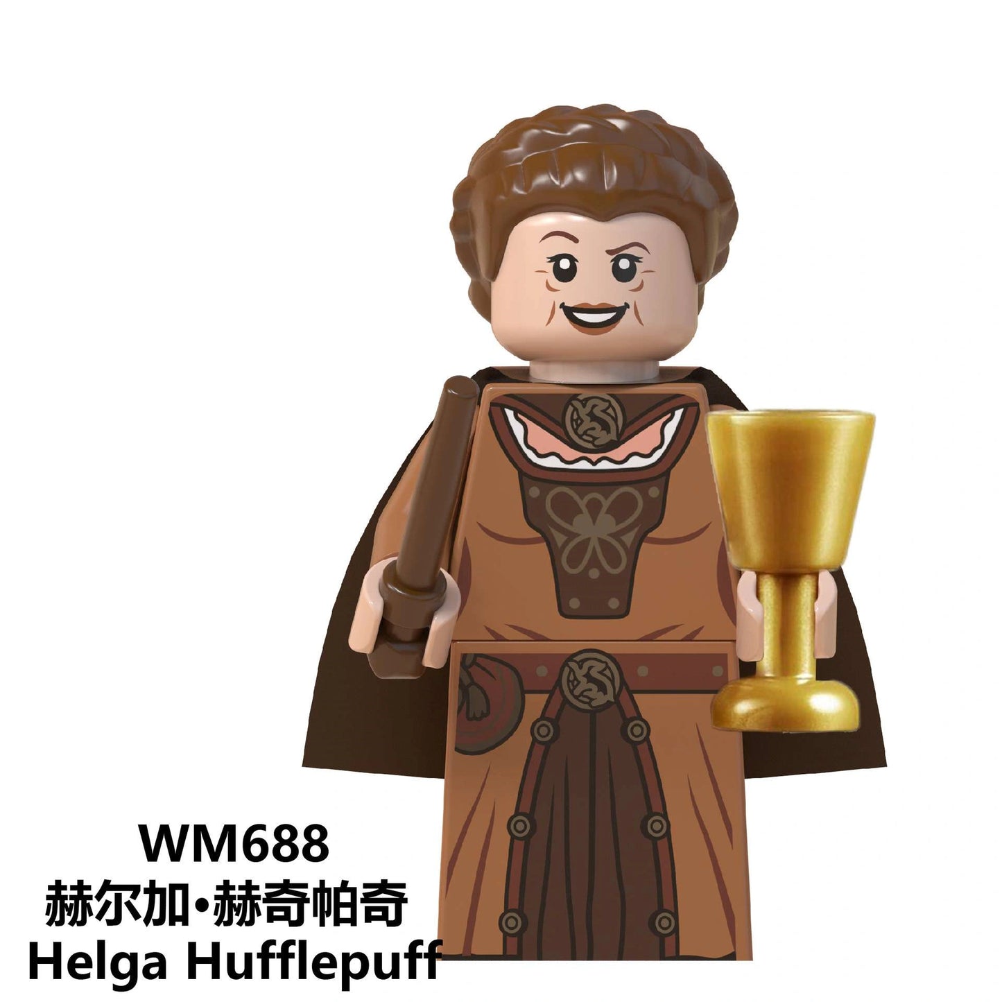 Helga Hufflepuff Minifigures WM688 Compatible With Lego
