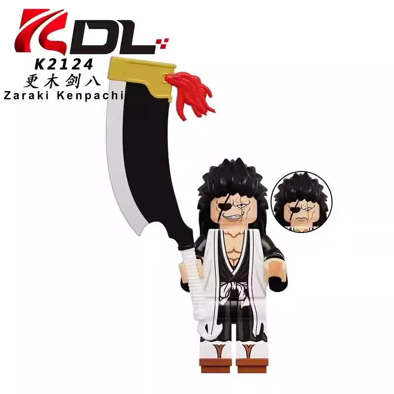 Zaraki Kenpachi Minifigures K2124 AnimeManga MiniFigure