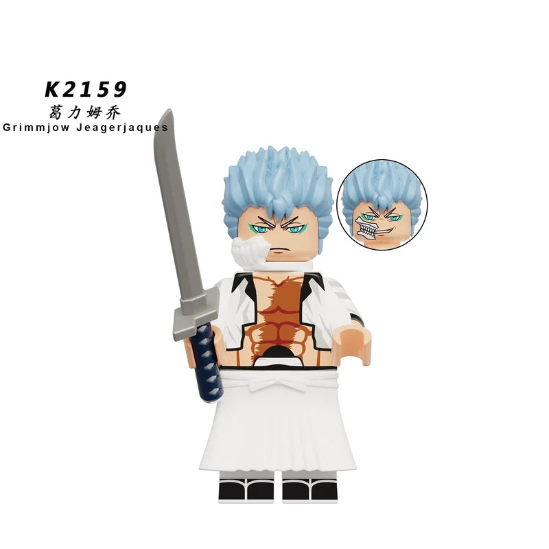 Grimmjow Jaegerjaquez K2159 Minifigures Manga Minifigure