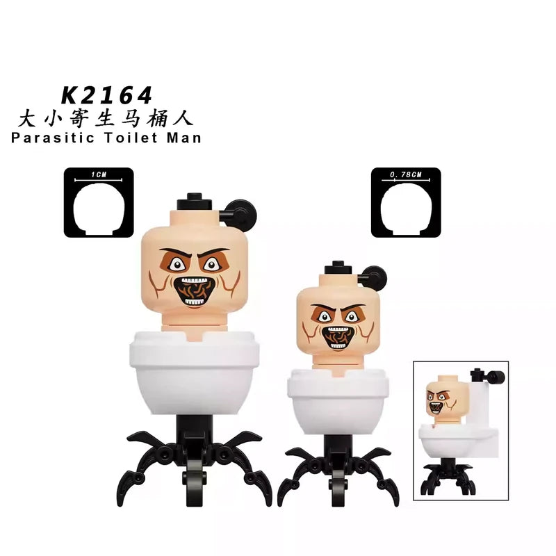 Skibidi Toilet K2164 Minifigures Movies and TV Minifigure