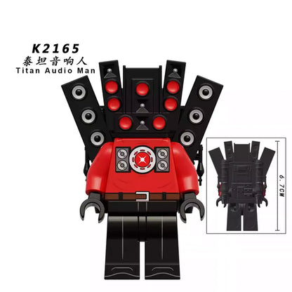 Titan Audio Man K2165 Minifigures Movies and TV Minifigure