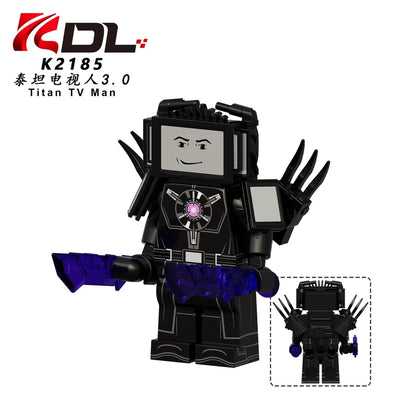 Titan TV man K2185 Minifigures Movies and TV Minifigure