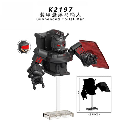 Suspended Toilet Man K2197 Minifigures Movies and TV Minifigure
