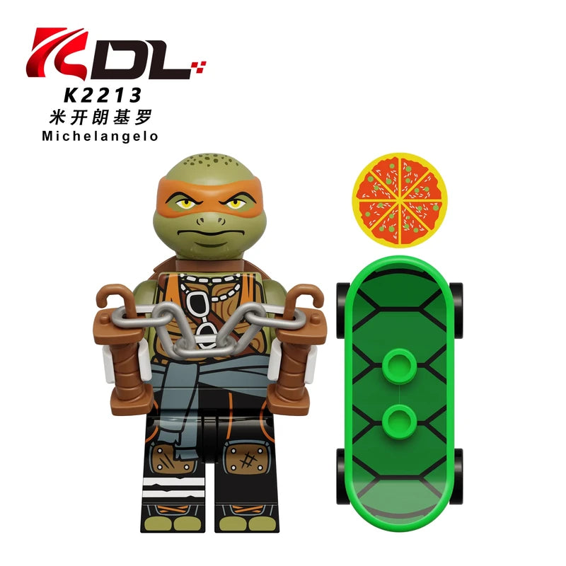 Michelangelo Minifigures K2213 Teenage Mutant Ninja Turtles MiniFigure