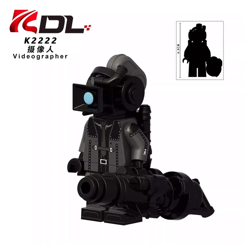 Videographer minifigures K2222 Movies and TV figure