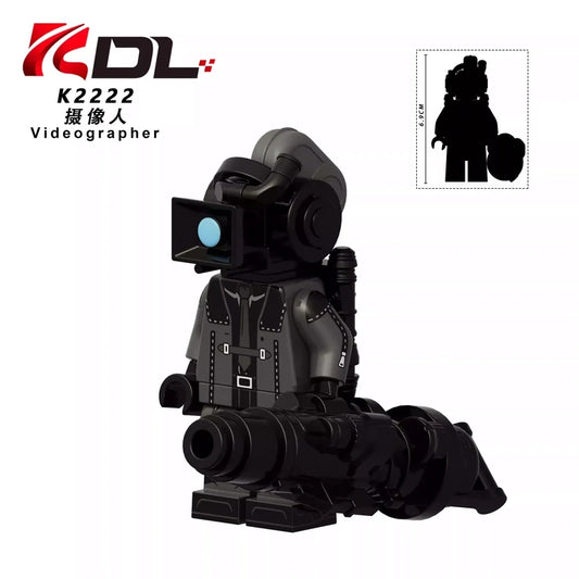 Videographer minifigures K2222 Movies and TV figure