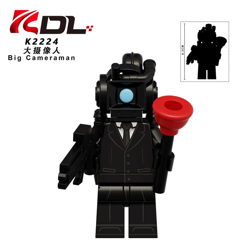 Big Cameraman minifigures K2224 Movies and TV figure