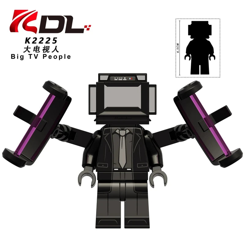 Big TV People minifigures K2225 Movies and TV figure