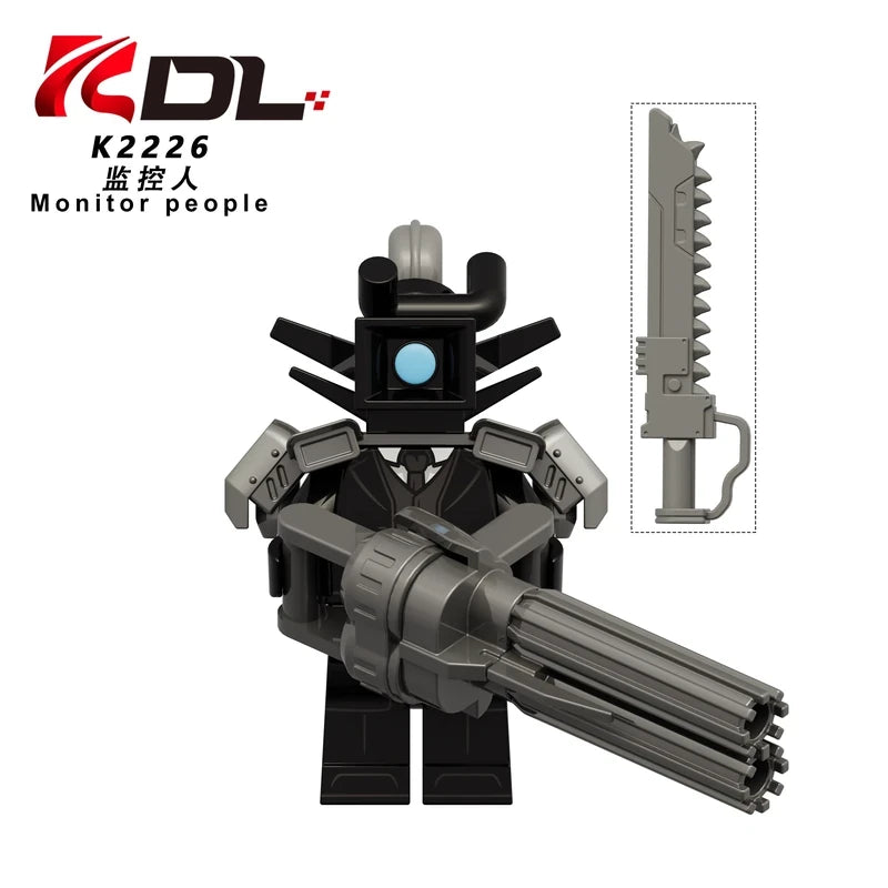 Monitor People minifigures K2226 Movies and TV figure