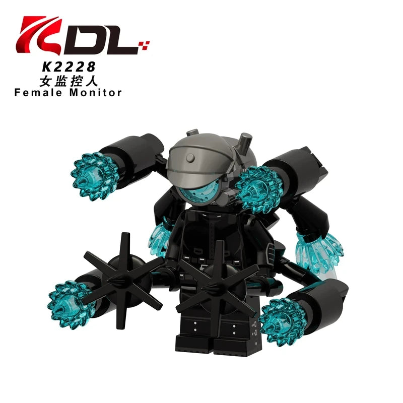 Female Monitor minifigures K2228 Movies and TV figure