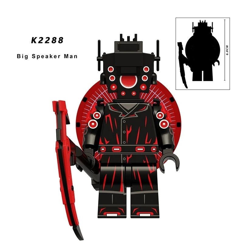 Big Speaker Man Minifigures K2288 Movies and TV MiniFigure
