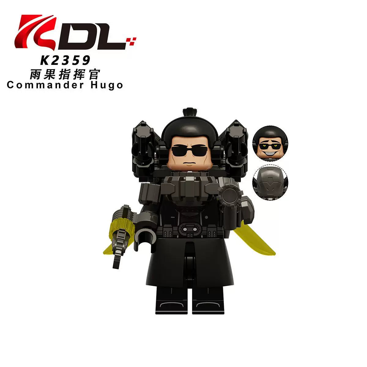 Skibidi Toilet Minifigure KDL856 - MJ Toilet / Gangster Toilet / Commander Hugo Boss /Astronaut Toilet Soldier
