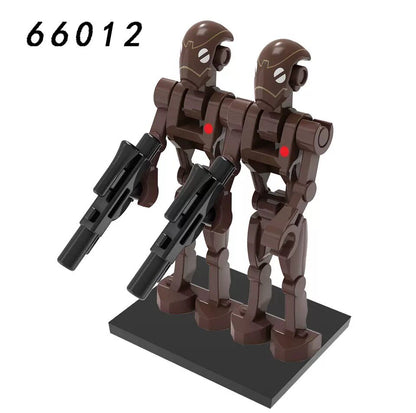 66012 Brown Gun - wielding Robot
