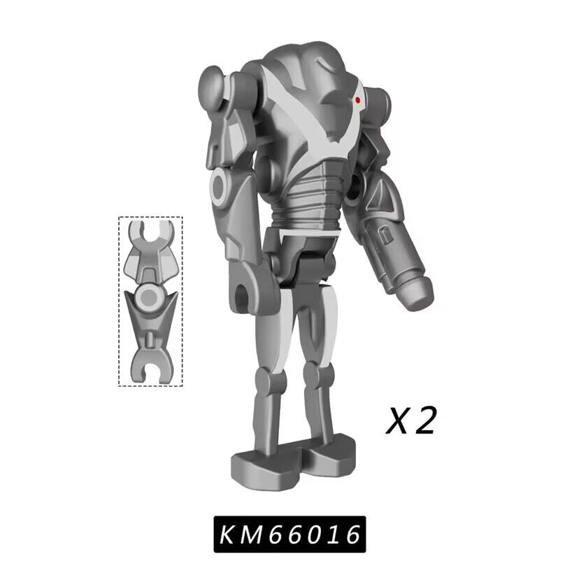 KM66016 Silver - gray Robot