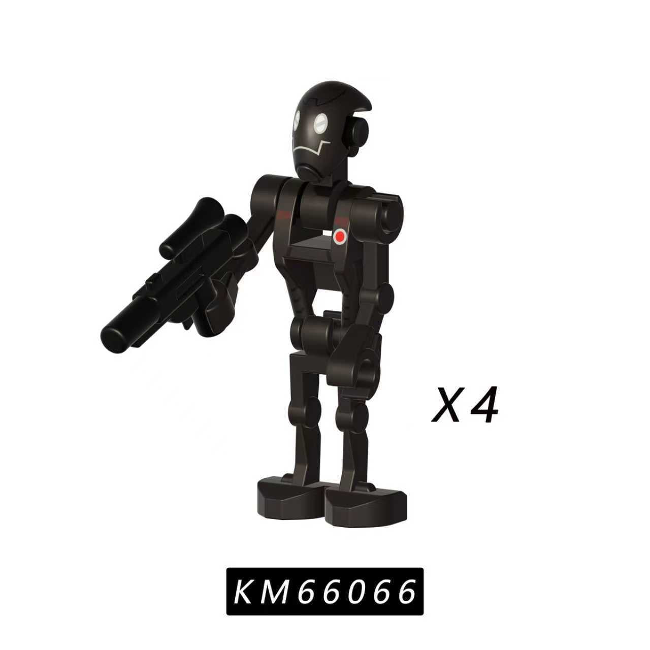 KM66066 Black Gun - wielding Robot