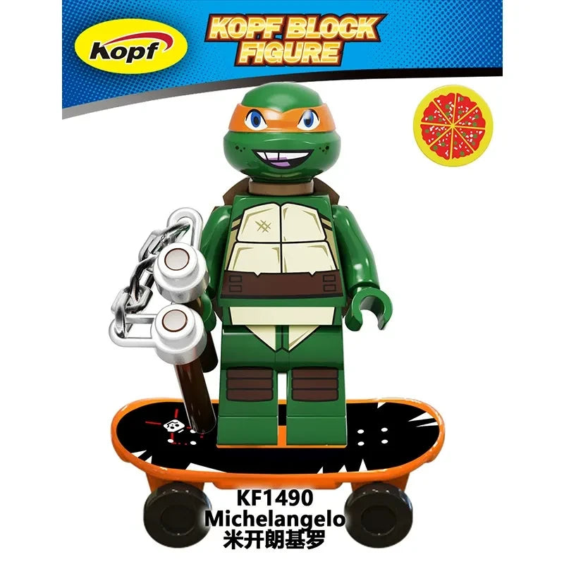 Michelangelo Minifigures KF1490 Teenage Mutant Ninja Turtles MiniFigure