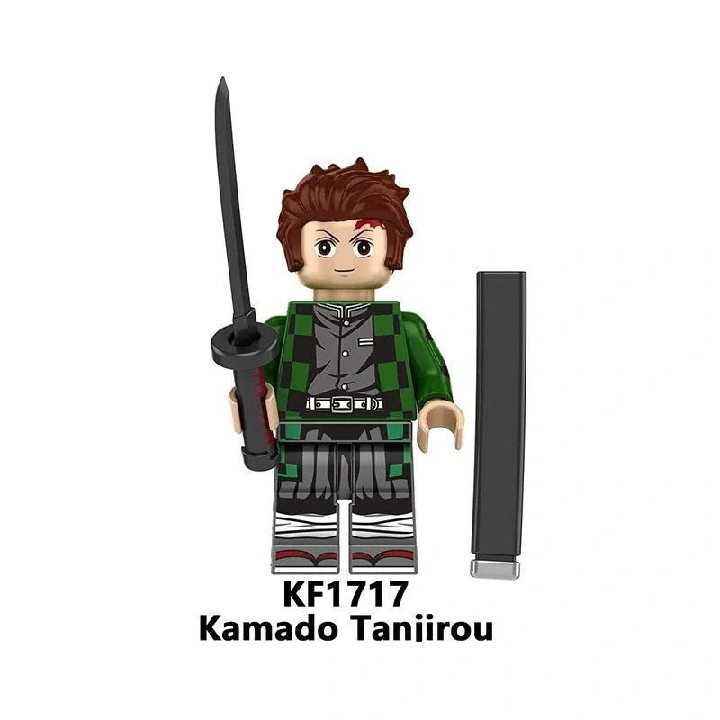 Tanjiro Kamado Minifigures KF1717 Manga MiniFigure