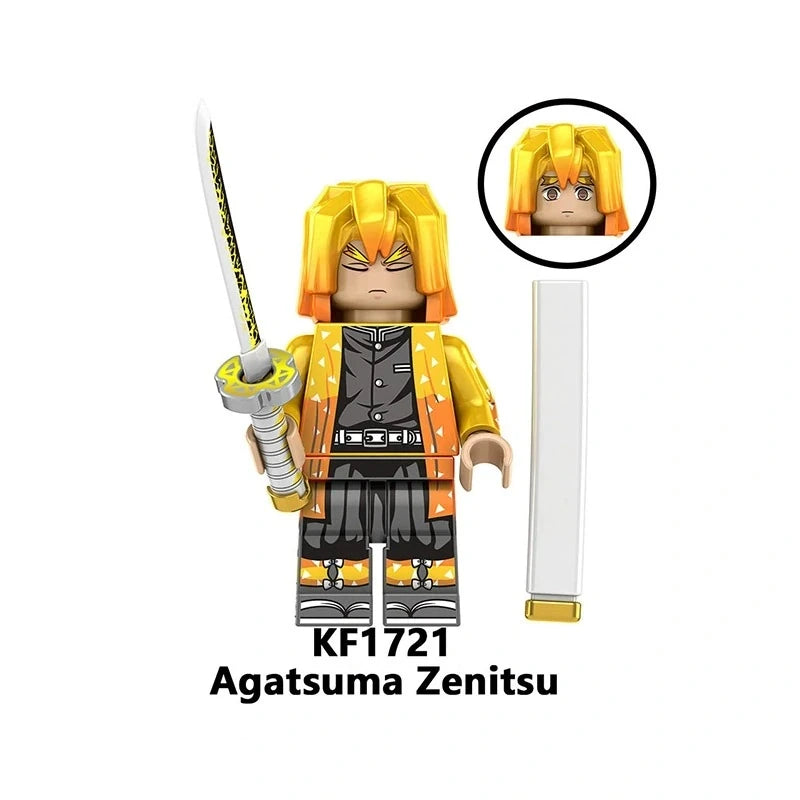 Zenitsu Agatsuma Minifigures KF1721 Manga MiniFigure