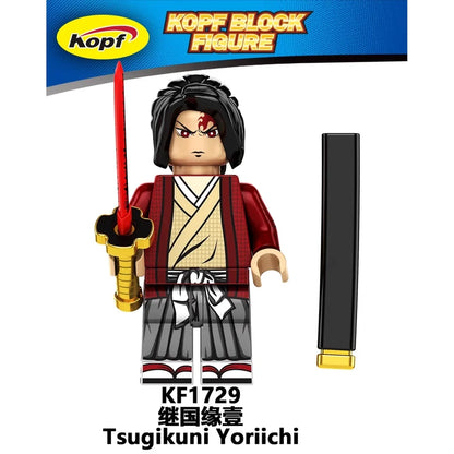 Yoriichi Tsugikuni Minifigures KF1729 Manga MiniFigure