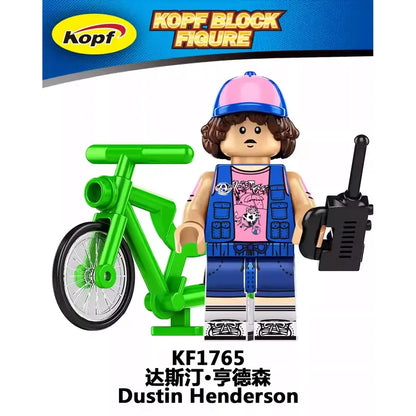 Dustin Henderson Minifigures KF1765 Movies and TV MiniFigure