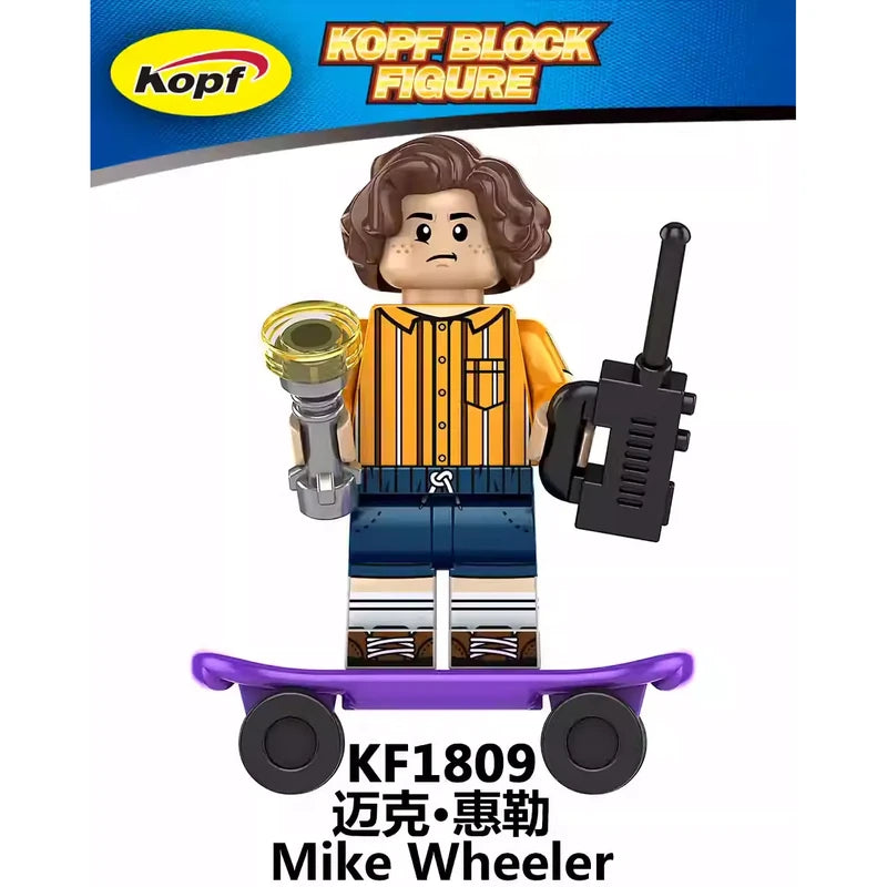 Mike Wheeler Minifigures KF1809 Movies and TV MiniFigure