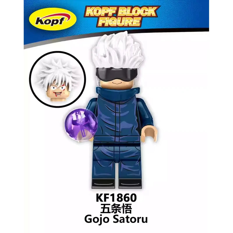 Gojo Satoru Minifigures KF1860 Manga MiniFigure