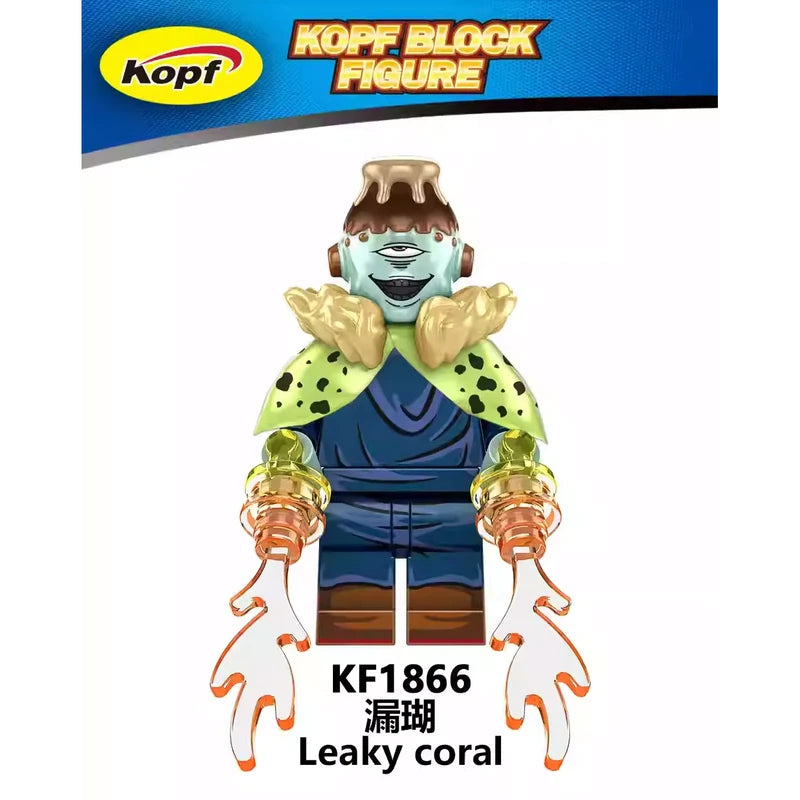 Leaky coral Minifigures KF1866 Manga MiniFigure