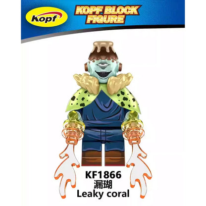 Leaky coral Minifigures KF1866 Manga MiniFigure