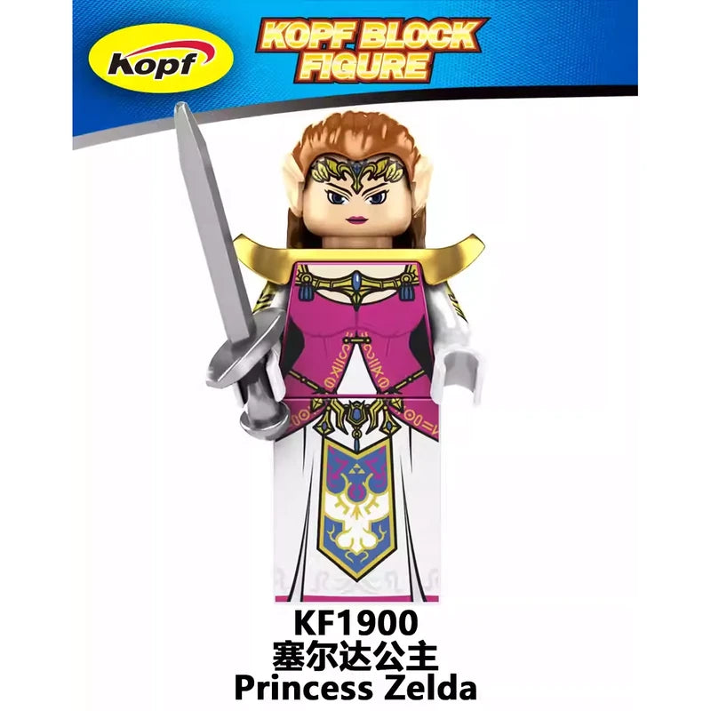 Princess Zelda Minifigures KF1900 Games MiniFigure