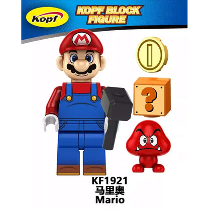 Mario Minifigures KF1921 Mario Bros MiniFigure