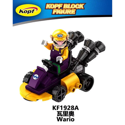 Wario Minifigures KF1928A Mario Bros MiniFigure